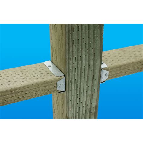 metal brackets to attach 2x4s|2x4 fence bracket home hardware.